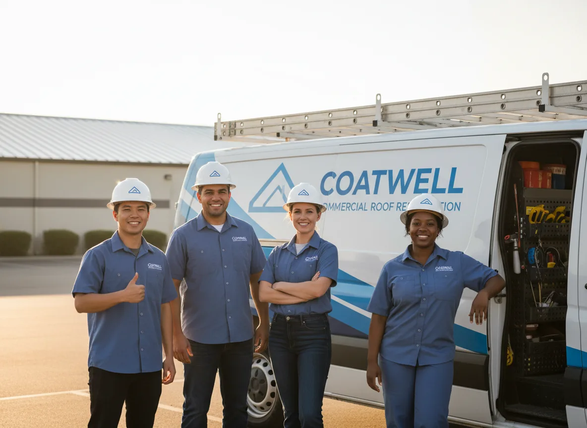 Commercial roof coating company in Squire, WV